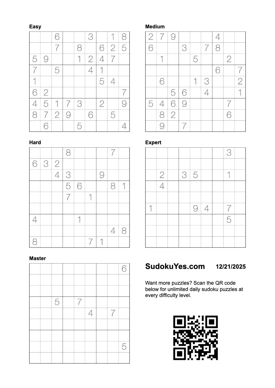 Sudoku Puzzle